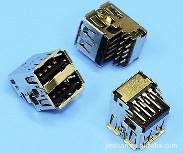 -求购USB A/F 90度 双层 沉板式-电子元器件-求购产品详情